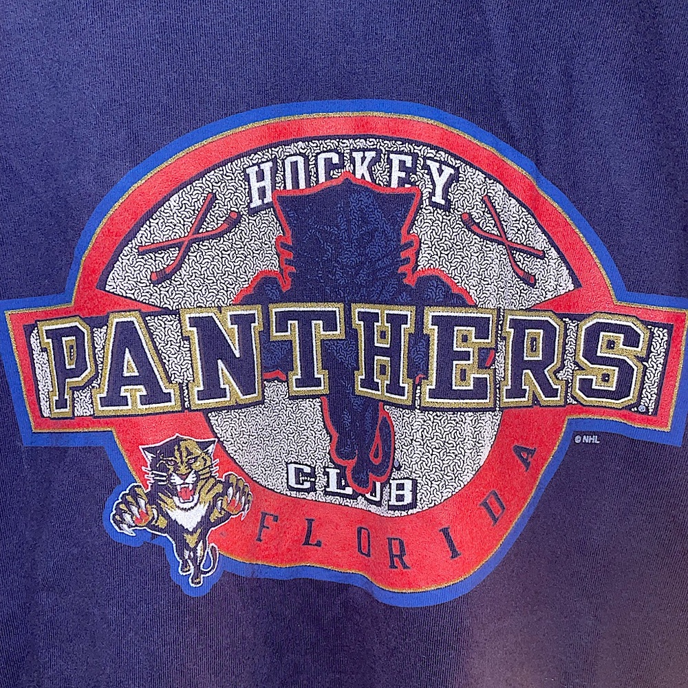 Vintage 90s Florida Panthers NHL T Shirt
